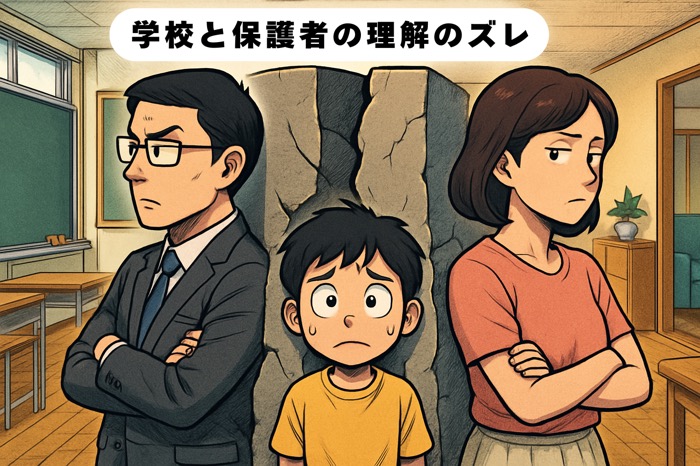 学校と保護者の理解のズレ